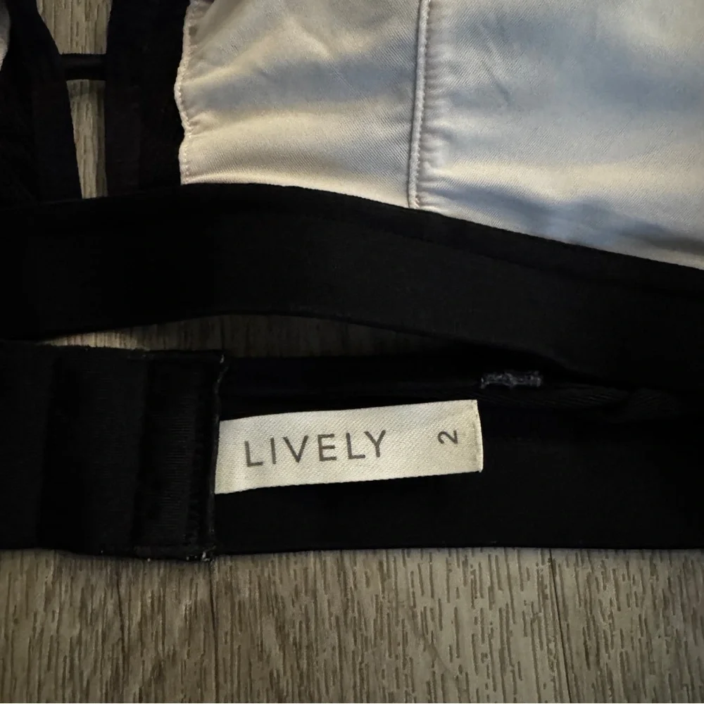 Lively Black Women's Bras Set of two size large